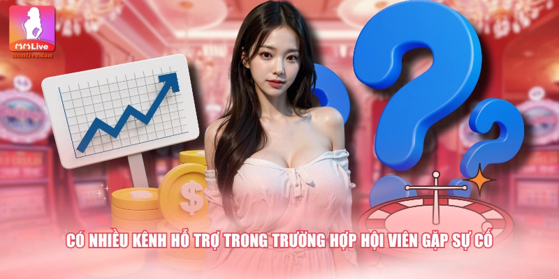 Có nhiều kênh hỗ trợ trong trường hợp hội viên gặp sự cố