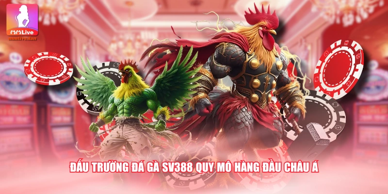 Đấu trường đá gà SV388 quy mô hàng đầu châu Á