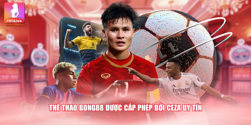 Thể thao BONG88 được cấp phép bởi CEZA uy tín